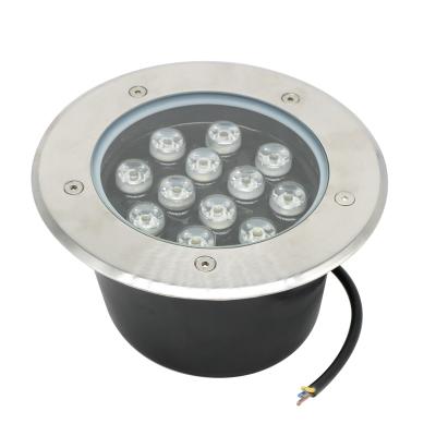 China 12W LANDSCAPE Underground Light Led Inground Lamp Park Road Lighting Decoration Light for sale