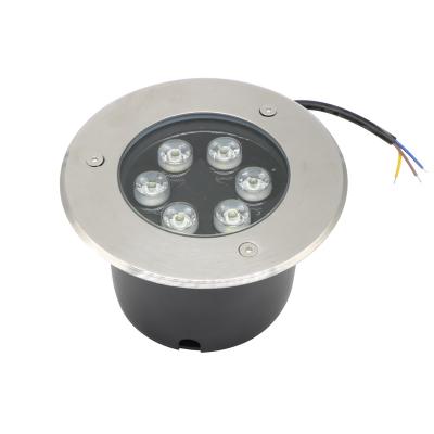 China Hotel Recessed 6W LED Underground Floor Path Yard Ground Light Landscape Lamp Outdoor Lighting for sale