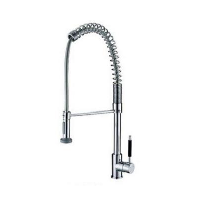 China Hot Products Thermostatic Faucets The Sink Silver Brass Kitchen Faucets Wear Resistance Kitchen Pull Out Faucet for sale