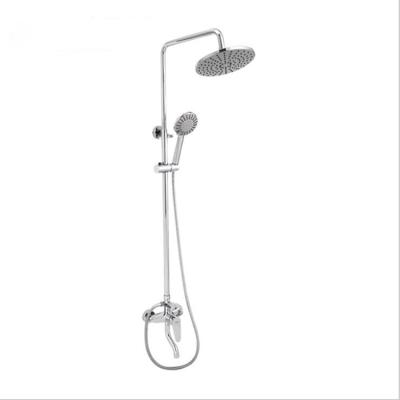 China With Slide Bar Rain Shower Head Set Wholesale Multifunctional Rain Shower For Bathroom Shower Wall Mounted Faucet for sale