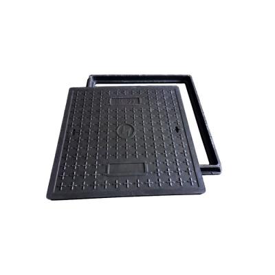 China Road Made In China Square Multi Sizes Removable Heavy Duty Casting Manhole Covers for sale