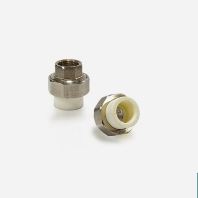 China Easy Installation Insert Ppr Pipe Fitting Mount Pipe Connectors High Quality Brass Female Thread Brass Female Pipe Fittings for sale