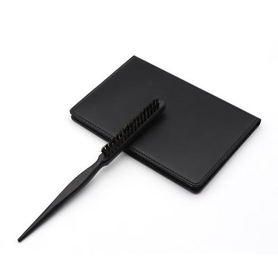 China High Quality Professional Hairdressing Professional Black Wooden Handle Brush Long Styling Twist Comb For Braiding Tool for sale