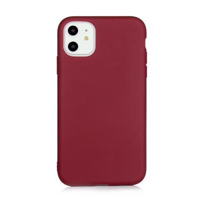 China 2021 Flexible Phone Case For Iphone 12 Pro , Soft Silicone Case For Iphone 11 for sale