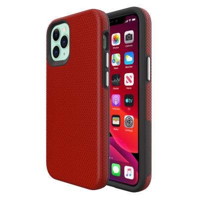 China High Quality Hot Selling Armor Mobile Shell Mesh Shield 2 in 1 PC+TPU Phone Case for Iphone 12 12 pro 12 pro max for sale