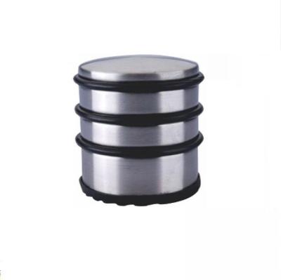 China Modern Hot Selling High Quality Heavy Duty Stainless Steel Door Stops Door Stopper With Rubber Rings for sale