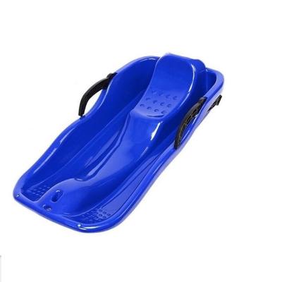 China plastic double people snow sled snow sled with brake BUW1029 for sale