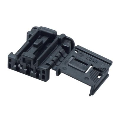 China Electrical Cable Waterproof Housing AHI Terminal Connector (98821-1031) Black Auto Plastic PBT 3 Pin Female Automotive for sale