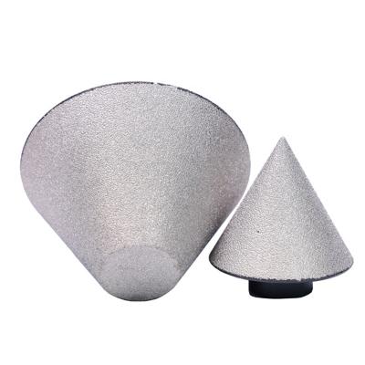 China Hot Selling High Efficiency Diamond Milling Cone For Router Beveling Porcelain Bit Counter Sink Cone for sale