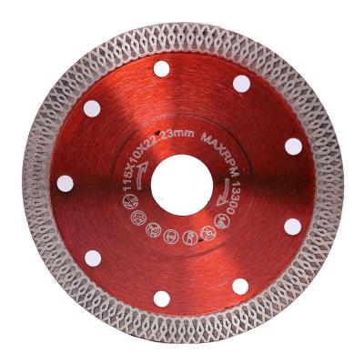 China Fast Speed ​​115mm No-chip X Turbo Diamond Saw Blade For China Granite Tile Cutting Disc for sale