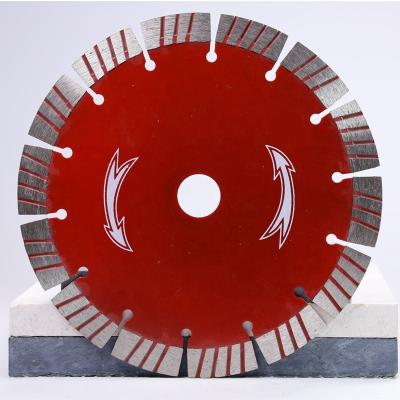 China Wholesale Fast Speed ​​180mm Turbo Segmented Concrete Diamond Saw Blade Hot Pressed Diamond Disc For Granite for sale