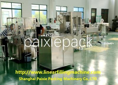 China 0.8KW Glass Or Plastic Bottle Linear Filling Machine Honey Filling Machine for sale