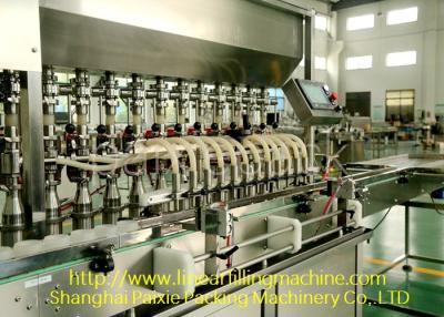 China Customize Linear Filling Machine PLC Control Bottle Filling Plant for sale