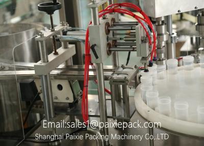 China Liquid No Damage Piston Filling Machine With Mineral Water Treatment System for sale