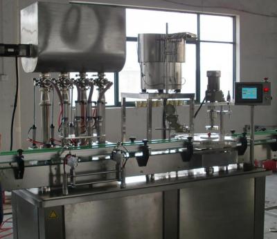 China Automated Mayonnaise Glass Bottle Filling Machine Aseptic Filling Line , CE Approval for sale