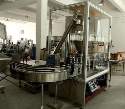 China Small Milk Powder Filling Machine Automated Plastic Bottle Sealing Machine for sale