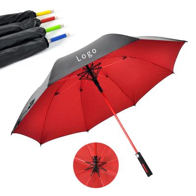 China China Traditional Factory New Model Big Large Custom UV Rain Gift Long Shaft Giant Windproof Golf Umbrella With Logo Printing For Promotion for sale