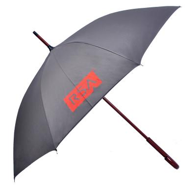 China Modern professional umbrella factory wholesale custom printed polyester nylon pongee golf automatic upright umbrellas for sale