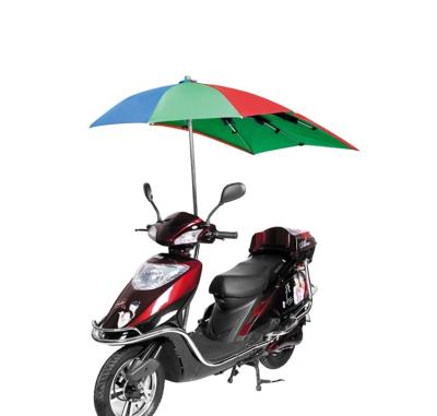 China Modern Electric Bike Umbrella Sun Shade Waterproof Motorcycle Windproof Umbrella For Rain for sale