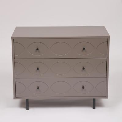 China Chinese Dresser Modern Design Style Wood With 3 Room Drawers Chest, Drawer Chest, 3 Drawers for bedroom for sale