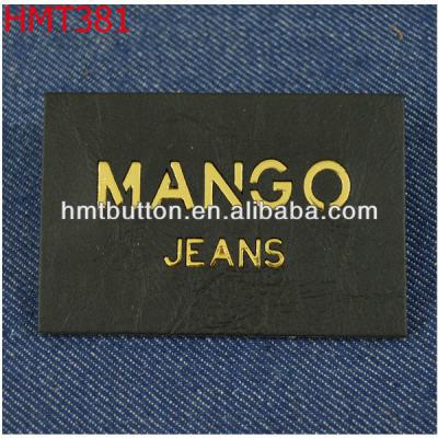 China Viable Leather Jeans Patch for sale