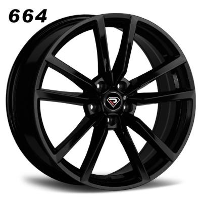 China ALLOY REP: 664, 18x8.0 19x8.0 car wheels alloy rim rodas for 5-112 57.1 for sale