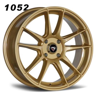 China ALLOY VS1052, aftermarket alloy wheels in stock. Light gold finished rims for sale