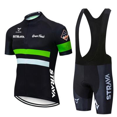 China Breathable Strava Cycling Tank Top Set Summer Bicycle Clothing Mens Road Bike Shirt Suit Quick Dry Bib Shorts MTB Jersey Pants for sale