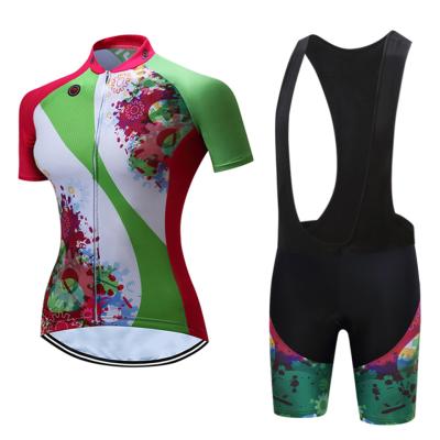 China 2021 Teleyi Tank Top Breathable Cycling Short Sleeve Set Women Cycling Clothing Fashion Leisure Dress Bike Cycle Shirt Breathable Quick Dry for sale