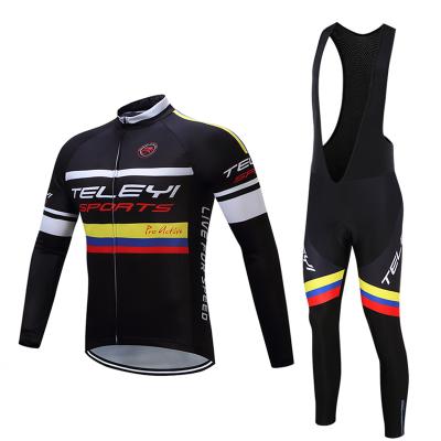 China 2022 Cycling Jersey Cycling Jersey Ciclismo Sportswear Mtb Bike Jersey Ropa Ciclismo Cycling Jersey Sets Breathable Teleyi Long Sleeve for sale