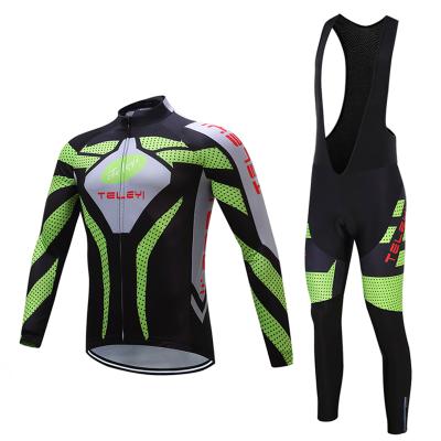 China 2022 Ropa Ciclismo Winter Road Warm Cycling Clothing Cycling Jersey Breathable Long Sleeve Cycling Jersey Sets for sale