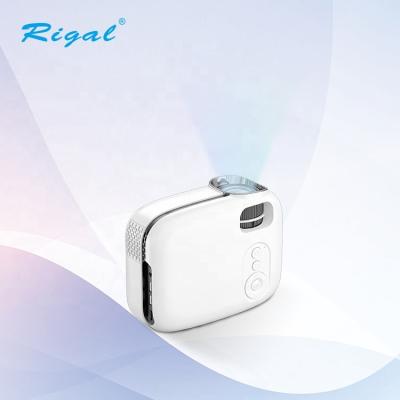 China Rigal Mini Size Theater Outdoor Proyector 720P Brightness Portable Projector For TV for sale