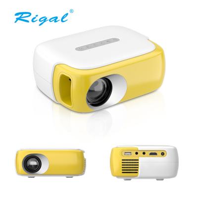 China Upgraded 2.6 Inch Led WiFi Pico Projector Smart Mobile LCD Mobile Projector Rigal for sale