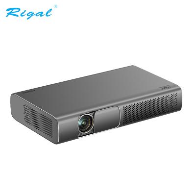 China 2020 Latest Smart DLP Pocket Mini Projector Quad Core Dual Band Wifi Home Projector Full 1080P for sale