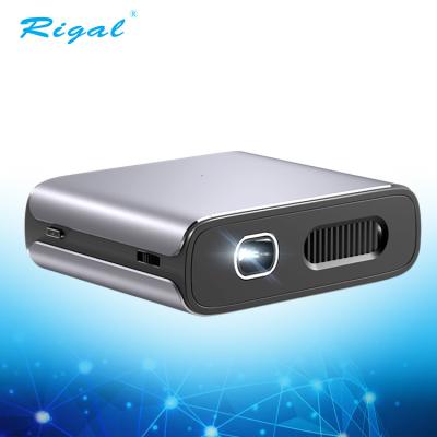 China Mini Projector Portable DLP Projector with 5200mAh Built-in Battery for Travel and Outdoor for sale