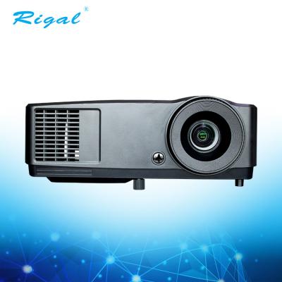 China 3D Educational 3000 Lumens DLP Projector Rigal / OEM RD-809 1.95KG Weight 1-8m for sale