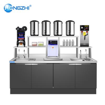 China Restaurant Milk Tea Shop Taiwan Black Titanium Bubble Tea Maker Equipment for sale