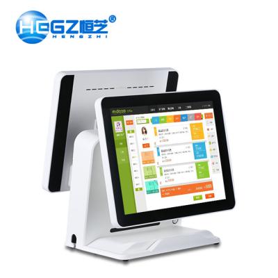 China Milk tea shop / smart single electronic system display cash register coffee shop / restaurant / kitchen restaurant double for sale