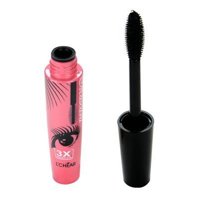 China Wholesale LCHEAR Brand Mascara Water Resistant 3d Lengthening Single Fiber Lash Mascara Eyelash 513034 for sale