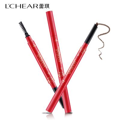 China LCHEAR private label waterproof double sided high quality waterproof eyebrow pencil eye makeup eyebrow wholesale ehhance for sale