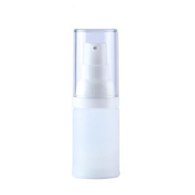 China 15ml 30ml 50ml cosmetic frosted vacuum bottle pp lotion bottle spray squeeze bottle skin care and cosmetic packaging for sale