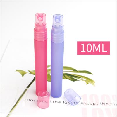 China Recyclable Refillable Hand Sanitizer Refillable Spray Pen Perfume Bottle Plastic Spray Perfume Bottles for sale