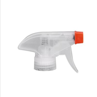 China Recyclable Plastic Spray Gun Bottle Packaging Hand & Button Tigger Spray Bottle Spout Sanitizer Cleaning Fine Mist Spray Bottles for sale