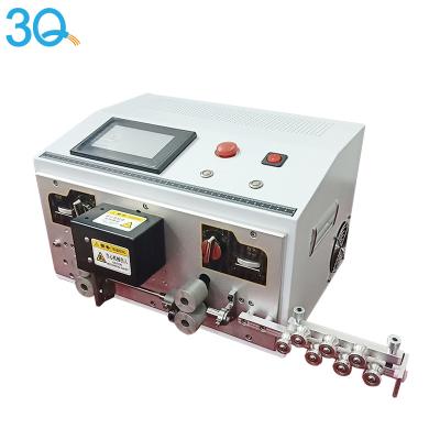 China Strip Wire Machine 3Q Automatic Computer Wire Stripping Slitter Wire Stripping Machine With Double Sheathed Round for sale