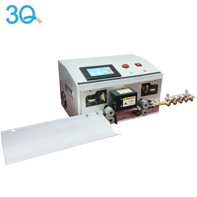 China Tape Yarn Machine 3Q 0-2.5 Square Touch Screen Machine Automatic Wire Stripping Peeling Applicator Cutting Machine for sale