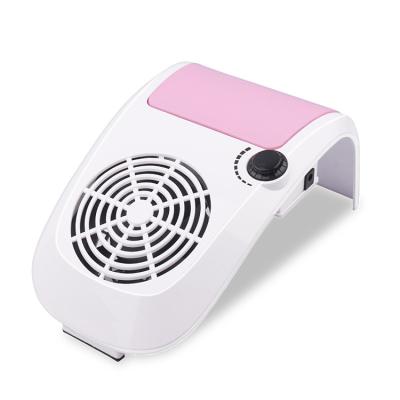 China High Quality Professional ABS Rose Color Nail Dust Collector Wind 40w Manicure Collecting Nail Dust Collector for sale