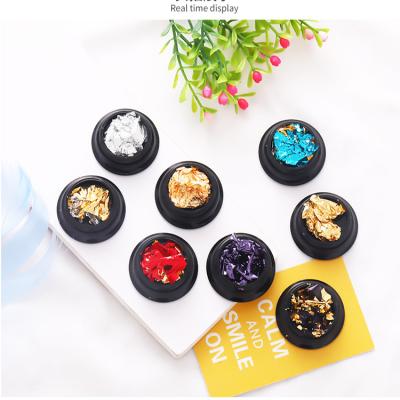 China 2022 Luxury Fashion Style And Factory Price Color Foil Nail Tips New Design Japanese Jewelry Nail Art Nail Accessories for sale