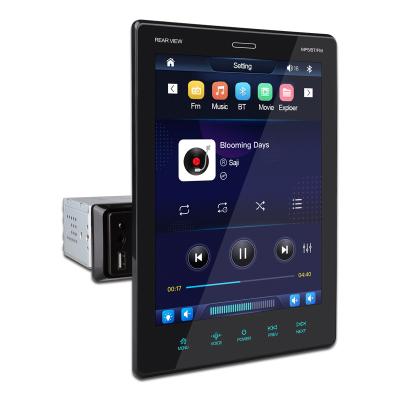 China IPS 1 inch vertical din playback 9.5 touch screen car multimedia BT FM adjustable Mirror-link car stereo video-audio system MP5 player for sale