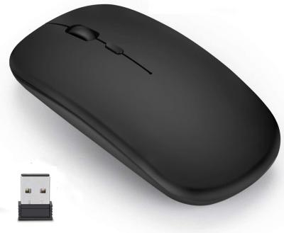 China Cheap Factory 3D Rechargeable Slim Thin Mute Optical 2.4G Wireless Mouse for sale