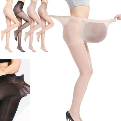 China QUICK DRY Ladies 5D Sexy Nylon Teardrop Pantyhose Summer Women Resistant Breathable Elastic Tights Slim High Waist Sun Protection Stockings for sale